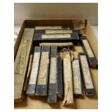 Vintage 13 Boxes Of Disston Files. 1950s Era