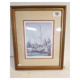 Skipjack Painting By John Moll