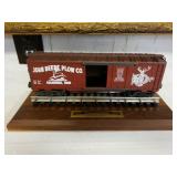 Vintage John Deere Company Train Car On Track