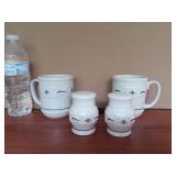 Vintage Longaberger Pottery Salt & Pepper