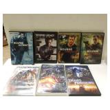 The Bourne And Transformers DVDs