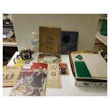 Vintage Kodak Brownie Camera And Old Paperwork