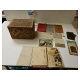 Vintage Box With Contents