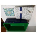 Plastic Containers,  Photo Album, Shell Wall