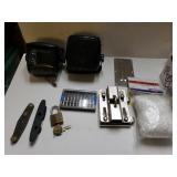 Optimus Speakers, Boat Cleat, Pocket Knife And