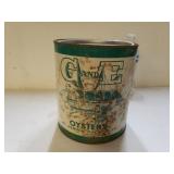 G And E Oyster Can