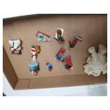 Assorted Christmas Figures (Some Metal)