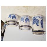 Chicken/rooster Canister Set