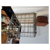Metal Crate, Vintage Container