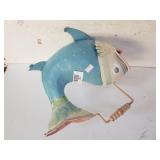 Decorative Metal Fish Watering Can