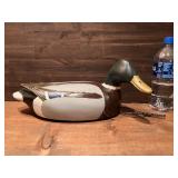 Hand Carved Wooden Mallard Drake Decoy Logan
