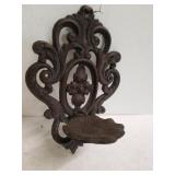 Cast Iron Decorative Wall Candle Holder
