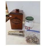 Wood Cookie,  Coffee Canister