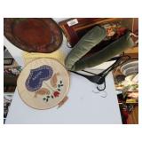 Yellow Placemats, Decorative Plate & More