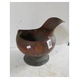 Brass Copper Coal Bucket( No Handle)