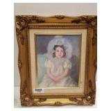 Reproduction Print By Mary Cassatt, Margot In