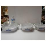 Vintage Corningware Casserole Dishes