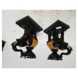 Small Black Elephant Holders