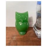 Jadeite Owl Figurine