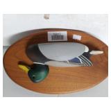 Wooden Duck Wall Art