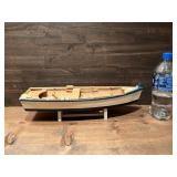 Wooden Fish Boat Model