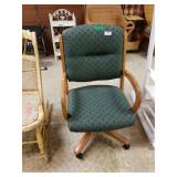 Vintage Rolling Dining Chair