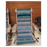 Antique Glider Sling Seat. Matches Lot 4841