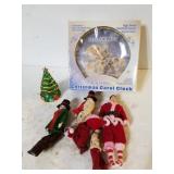 Make A Wish Christmas Carol Clock, Assorted