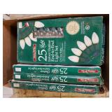 Clear Christmas Lights. 8 Boxes In Lot