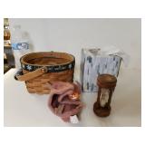 Basket, Beanie Baby And More