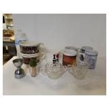 Fostoria Cream And Sugar Bowls, Vintage Soup