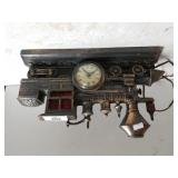 United Clocks Metal Train Clock