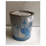 Gallon Oyster Can
