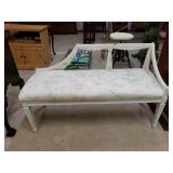 Antique Asymmetrical French Carved Wood Swag