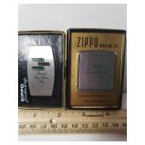(2) Princeton Turf Farms Inc Zippo Items - Pocket