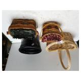 Longaberger Small Baskets, Plastic Cauldron,