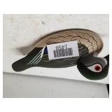 Small Decorative Signed Wood Duck