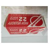 Mohawk High Velocity 22 Long Rifle Cartridges
