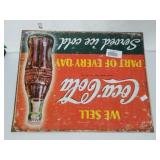 Coca-cola Metal Sign