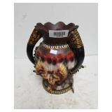 Native American Flower Vase