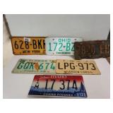 Assorted License Plates
