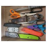 Box Cutters, Scissors And More