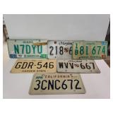 Assorted License Plates