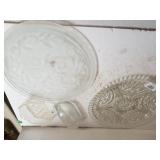 Cake Plate, Veggie Platter, Butter Dishes