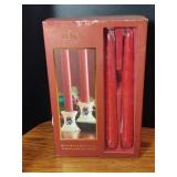 Lenox Candle Sticks w/ Candles