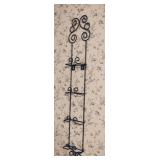 Vertical metal four plate hanger