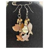 Beach Themed Dangle Earrings