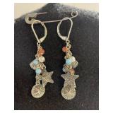 Beach Themed Dangle Earrings