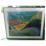 Garrowby Hill 1998 by David Hockney - Oil on