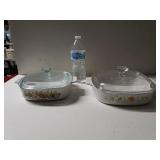 Vintage Corningware Casserole Dishes